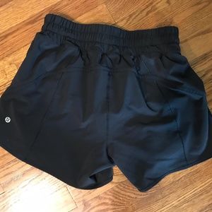 Lululemon Track That shorts Size 8 Black